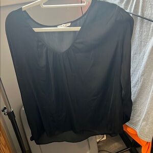 Elegant Black Women's Top